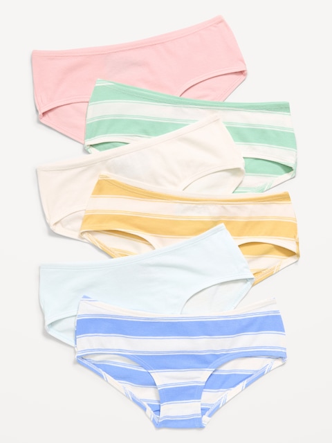 Hipster Underwear 6-Pack for Girls