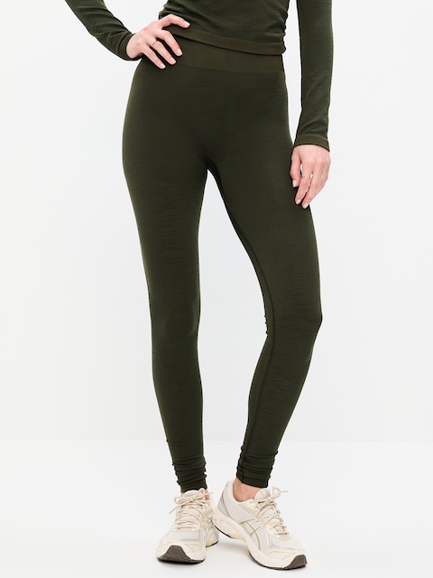 LEGGING EN JACQUARD À TAILLE HAUTE