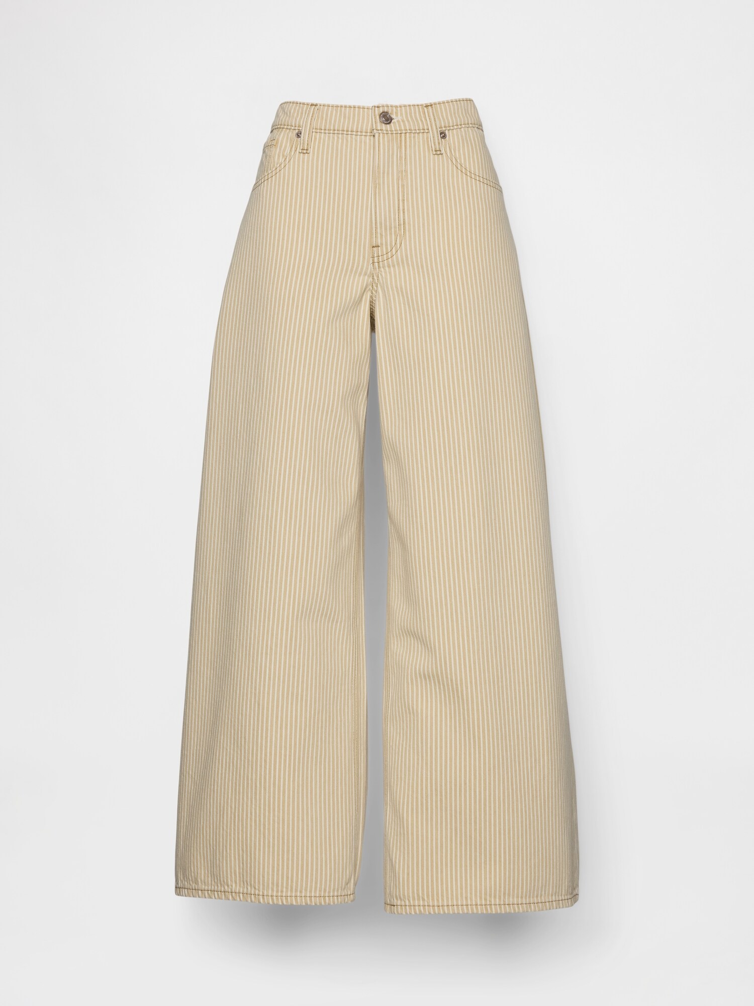 Gap公式オンラインストア | ロースラング ストライプ スーパーバギーデニム