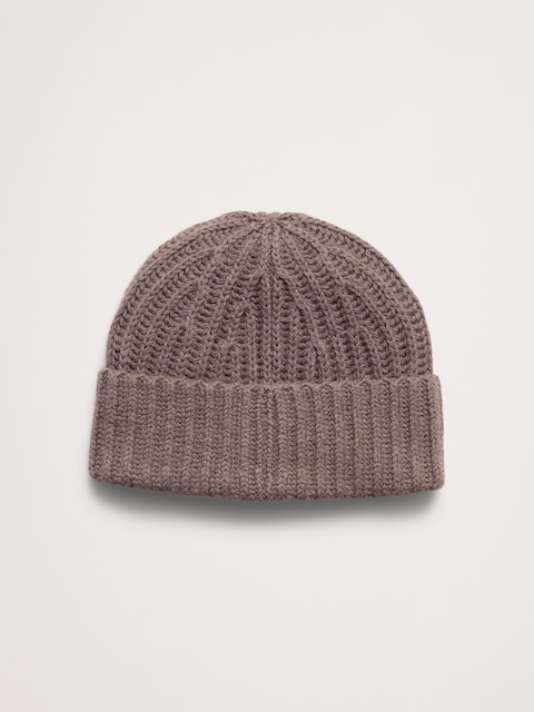 BONNET EN COTON ET LAINE MÉRINOS