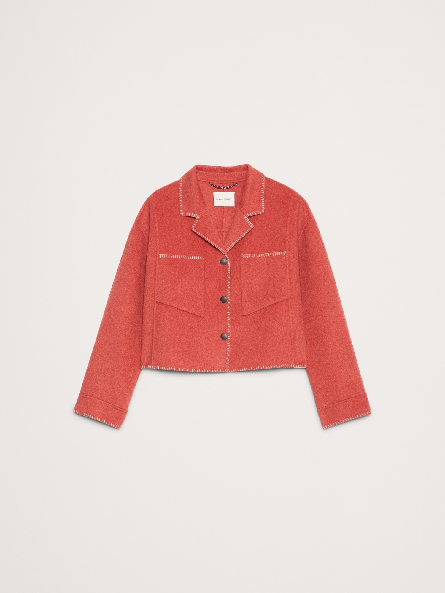 ダブルフェイス ショートジャケット-3