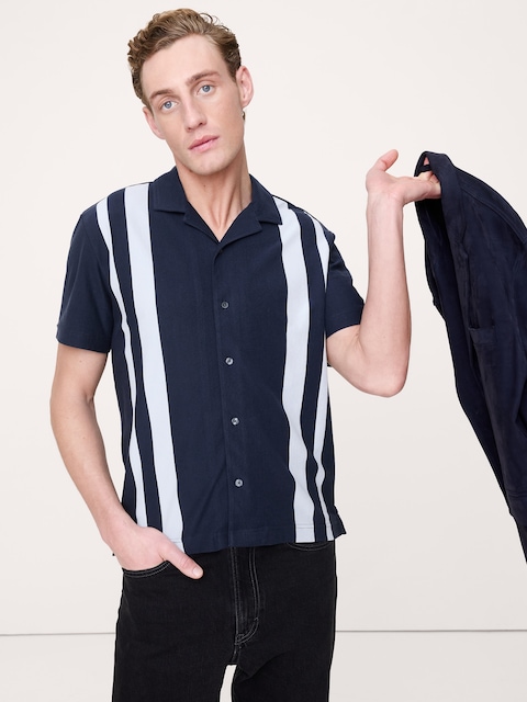CHEMISE DE VACANCES EN PIQUÉ