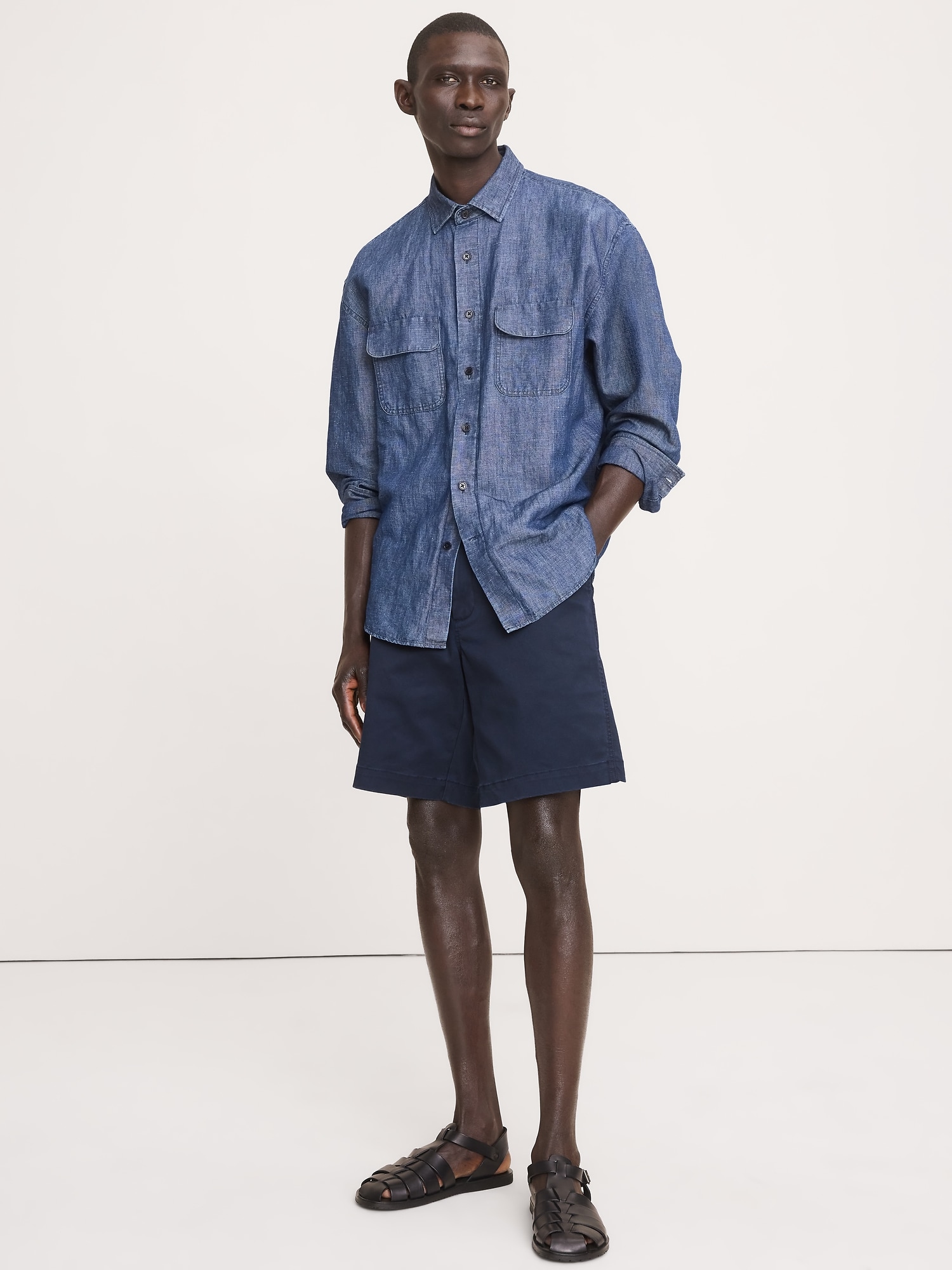 SHORT EN CHINO RODÉ 23 CM