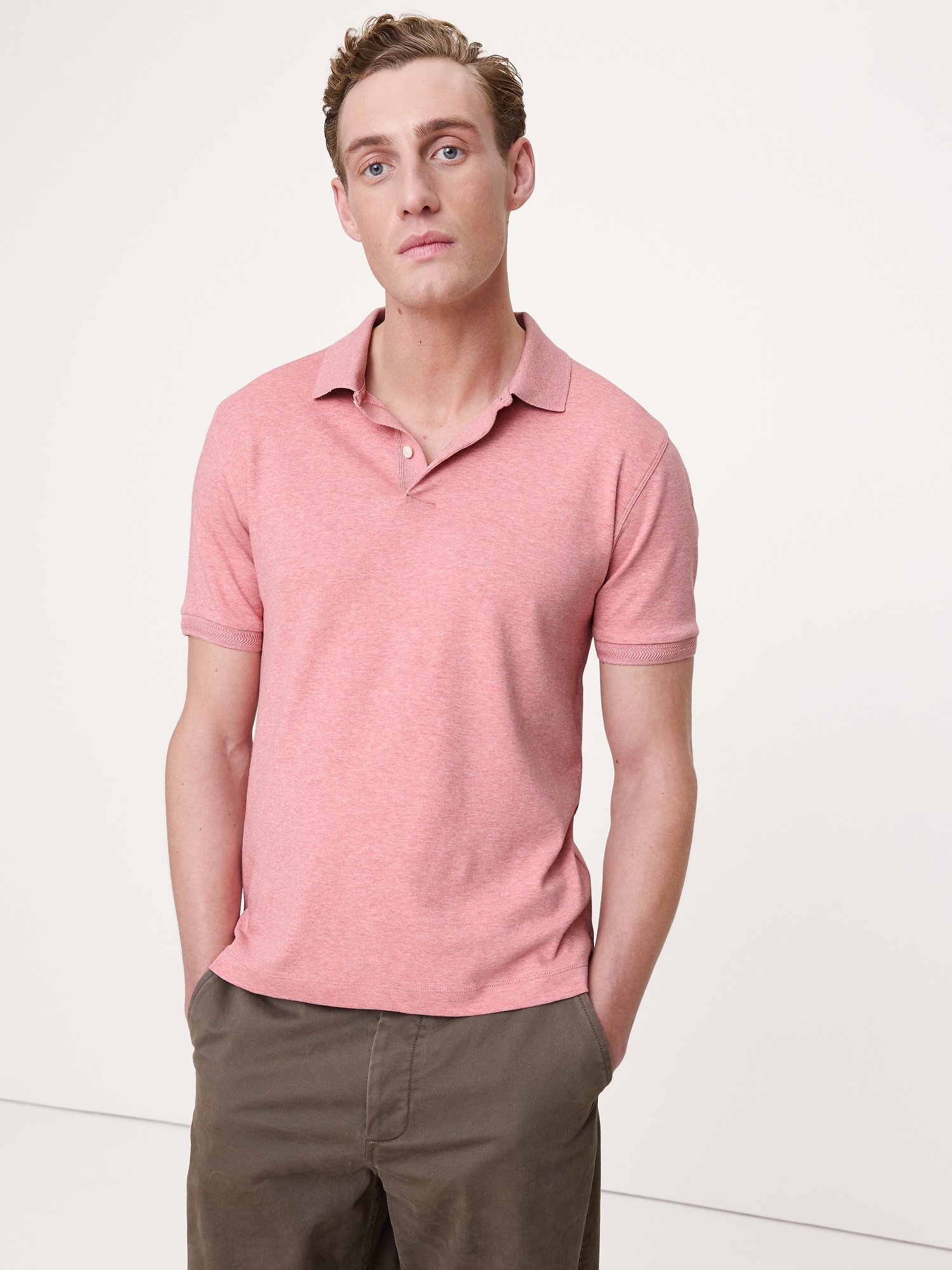 Luxury-Touch ポロシャツ-0