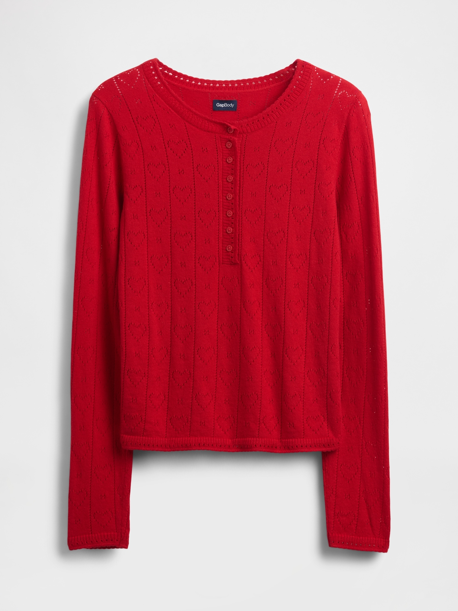 ライトウェイト CashSoft カシミヤタッチ ポインテール ハート パジャマトップス-5