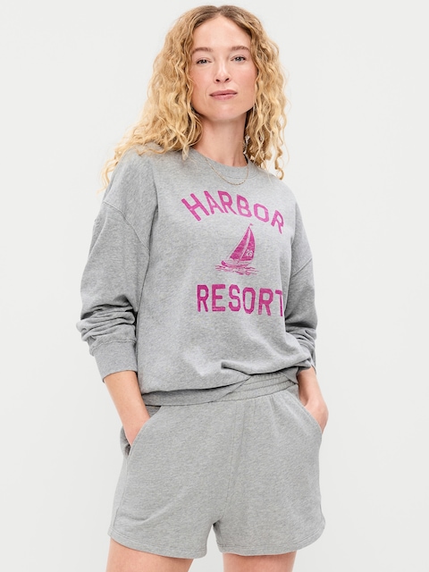 Oversized Graphic Sweatshirt