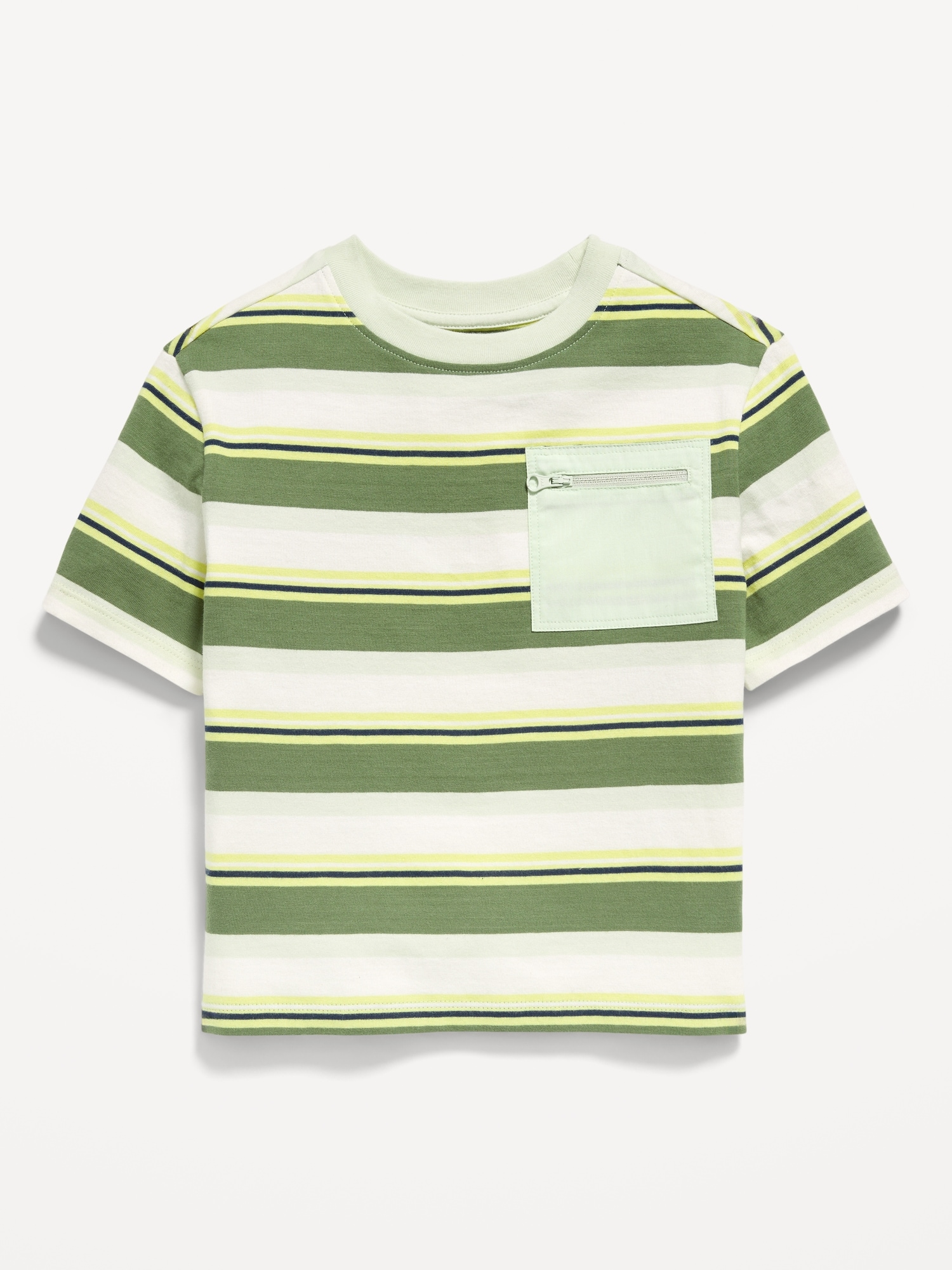 T-shirt utilitaire surdiMen'sionné à manches courtes et à poche pour tout-petit