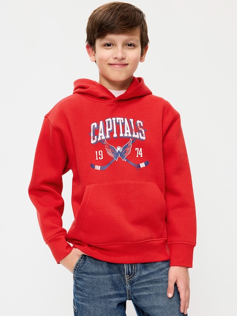 NHL Graphic Gender-Neutral Hoodie for Kids