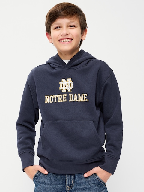 College Graphic Gender-Neutral Hoodie for Kids