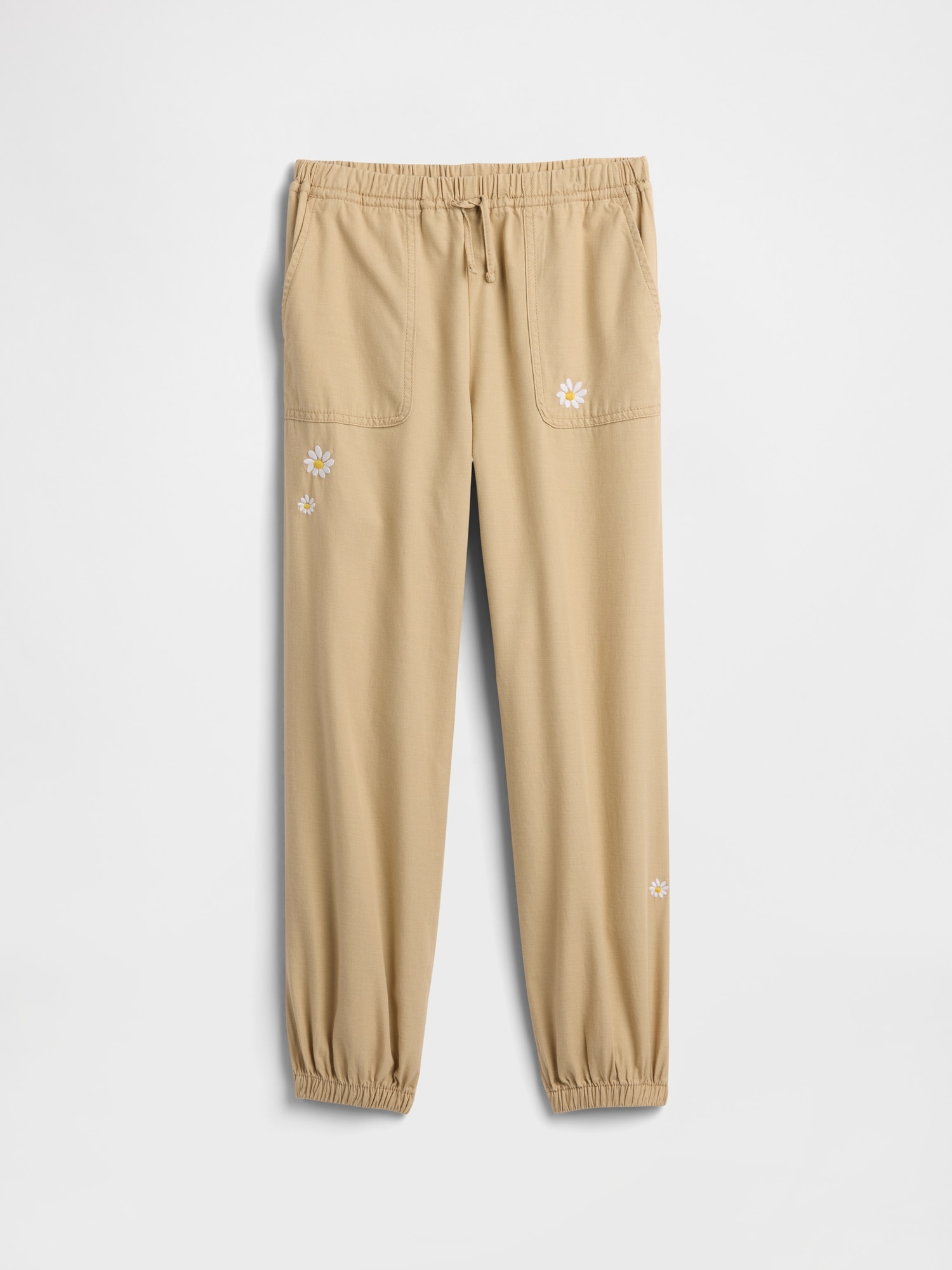 Kids Pull-On Twill Utility Joggers