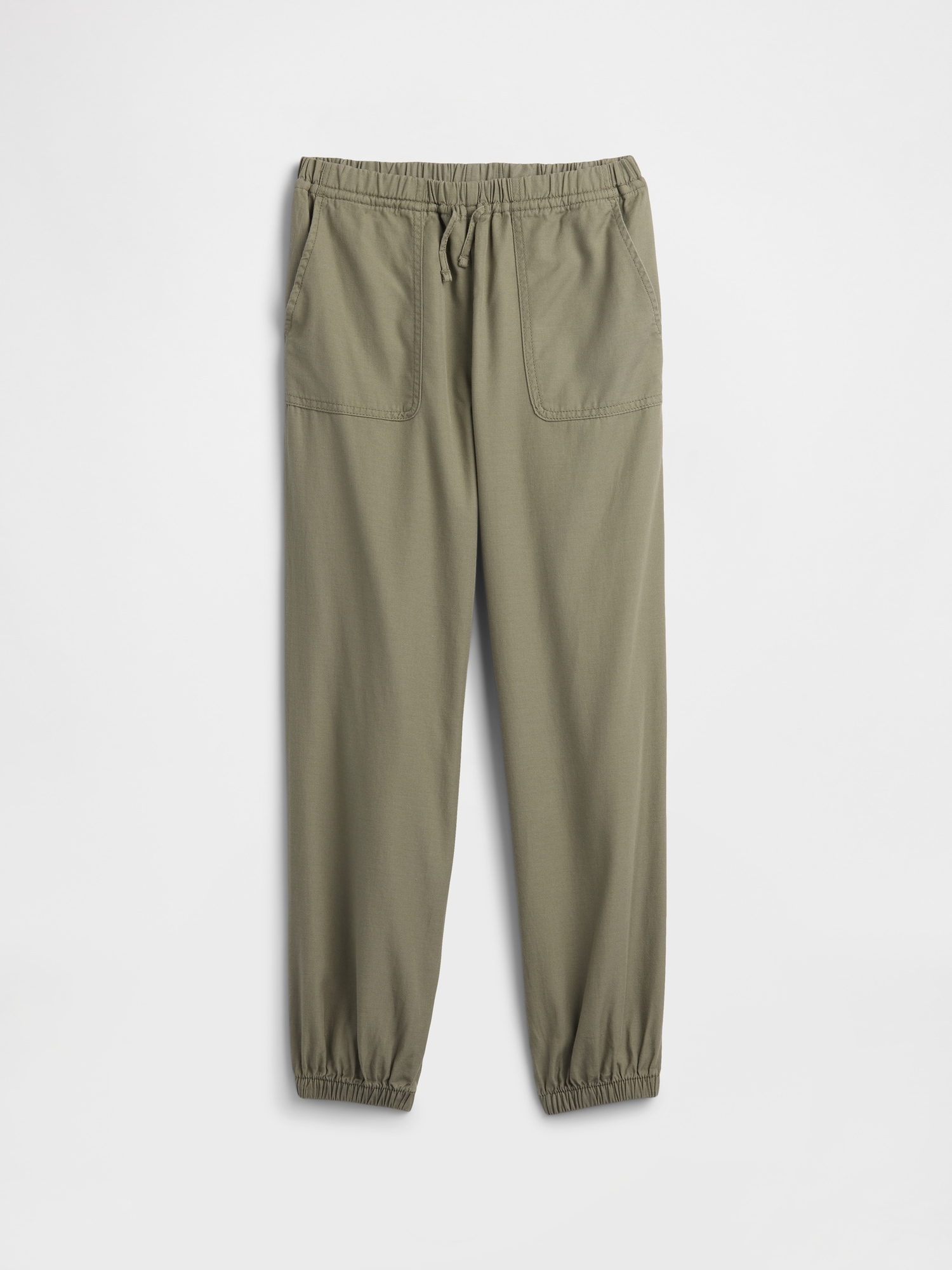 Kids Pull-On Twill Utility Joggers