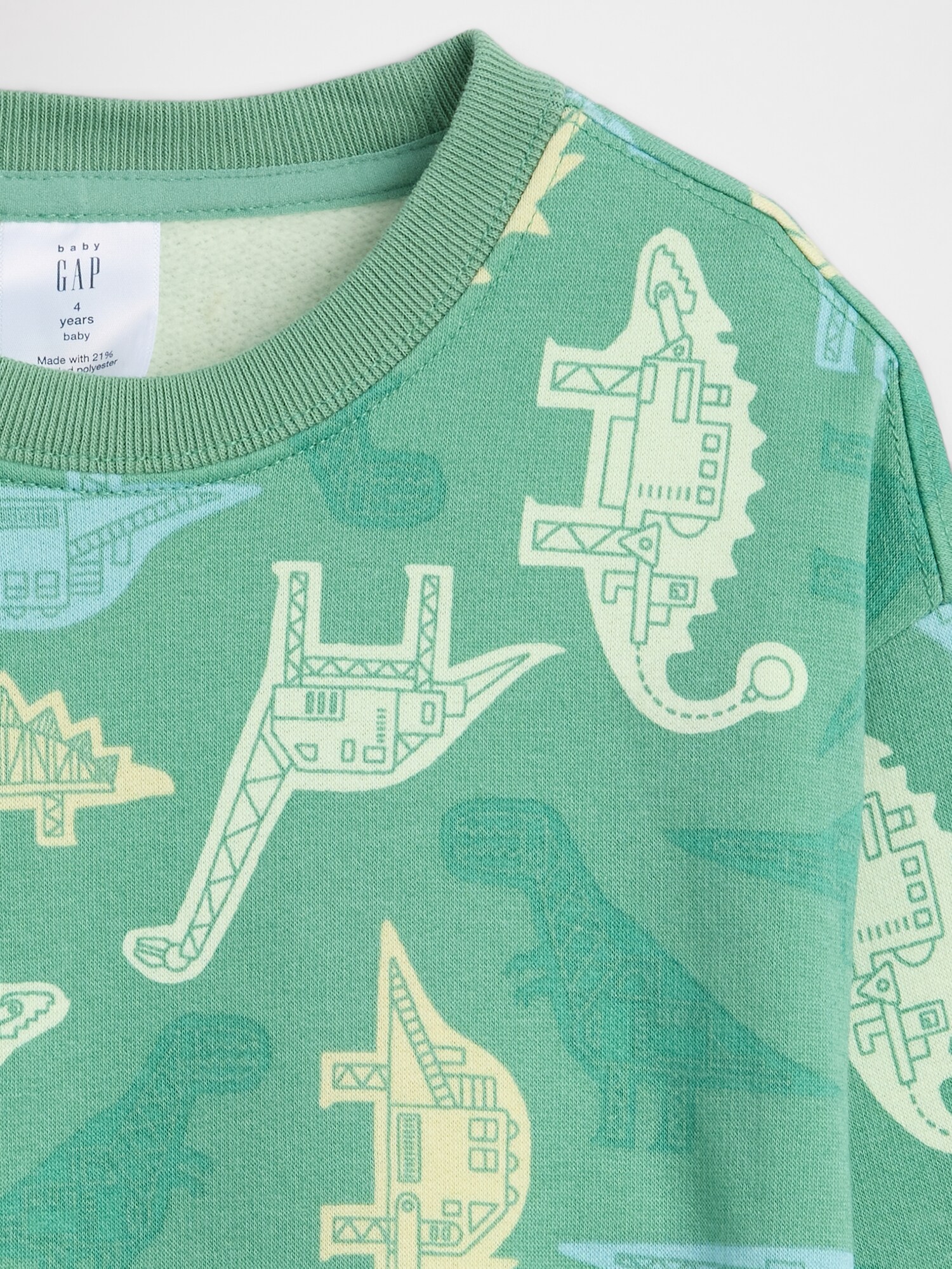 babyGap リラックスフィット クルーネック スウェットシャツ-2