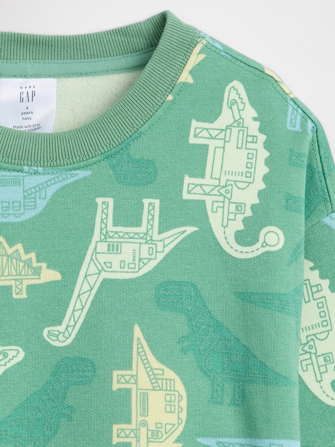 babyGap リラックスフィット クルーネック スウェットシャツ-2