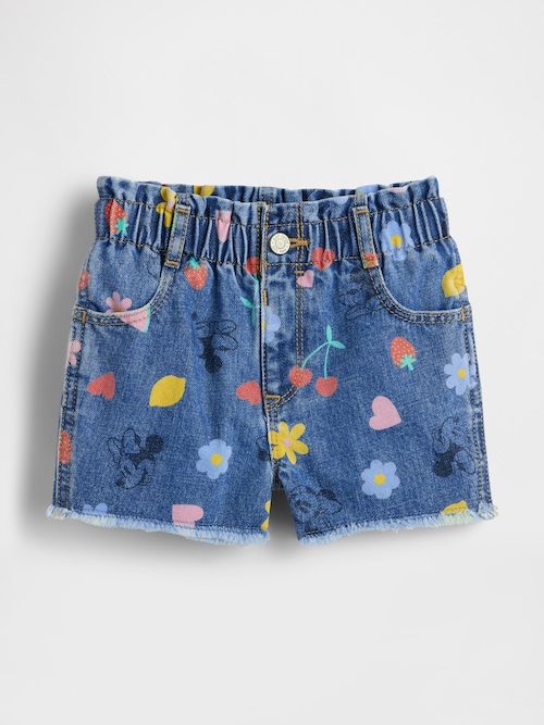 babyGap &times; ディズニー ペーパーバッグ マムジーン ショートパンツ