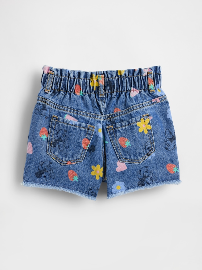 babyGap &times; ディズニー ペーパーバッグ マムジーン ショートパンツ-1