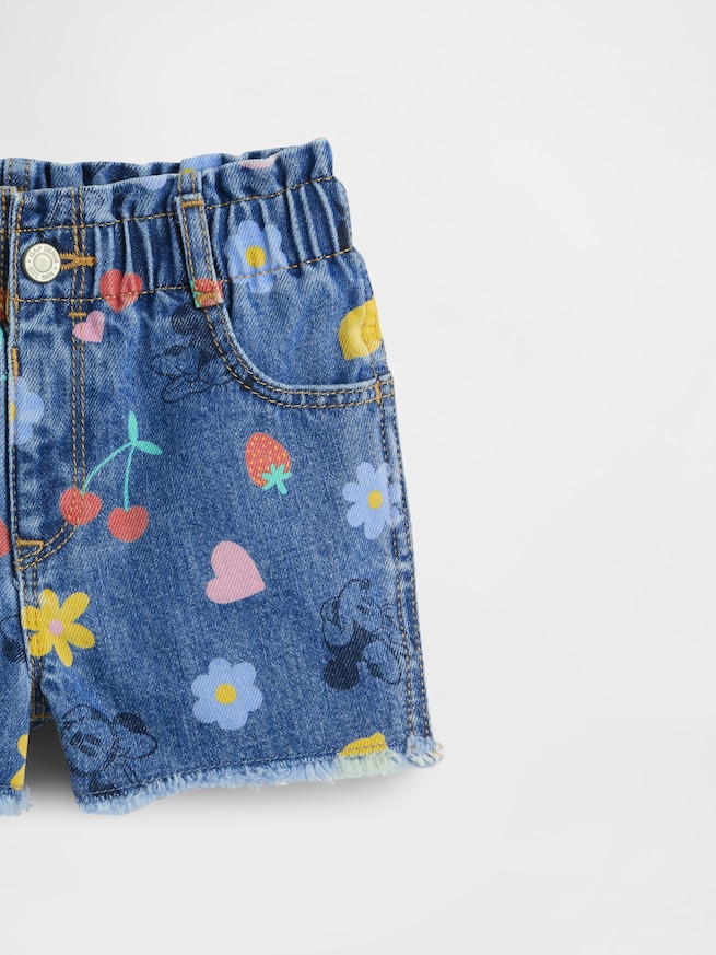 babyGap &times; ディズニー ペーパーバッグ マムジーン ショートパンツ-2