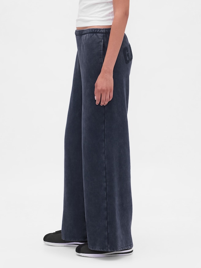 ヴィンテージソフト GAPロゴ バギースウェットパンツ-2