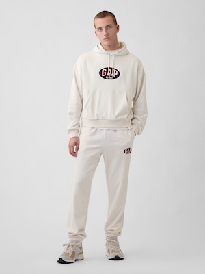 ヴィンテージソフト フレンチテリー GAPロゴ リラックスフィット ジョガーパンツ