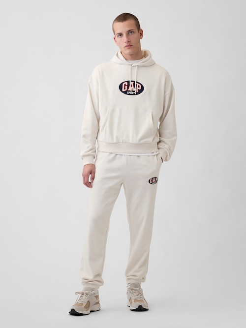 ヴィンテージソフト フレンチテリー GAPロゴ リラックスフィット ジョガーパンツ