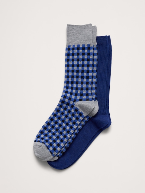 CHAUSSETTES EN LAINE MÉRINOS RESPIRANTE (PAQUET DE 2 PAIRES)