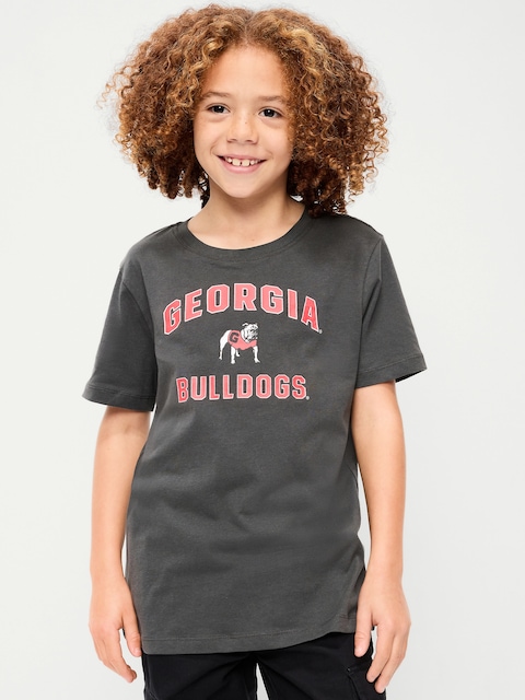 College Graphic Gender-Neutral T-Shirt for Kids