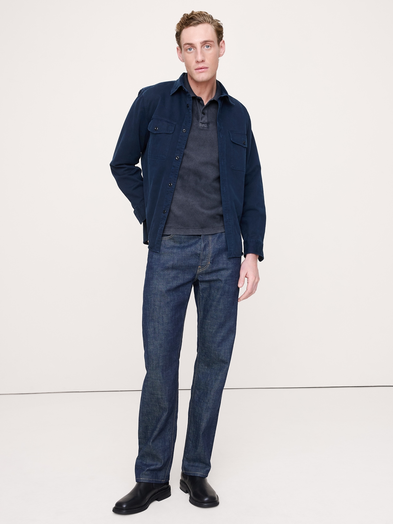 Sueded Cotton Pique Polo