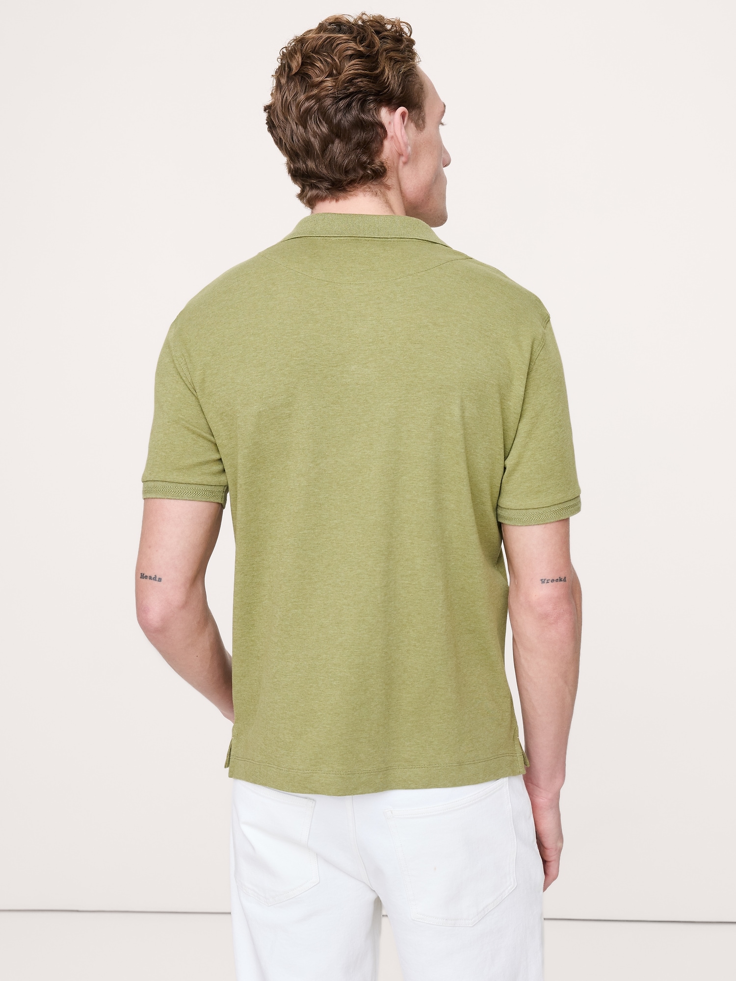 Luxury-Touch ポロシャツ-1