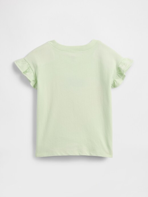 babyGap Ruffle 3D Graphic T-Shirt | Gap Factory