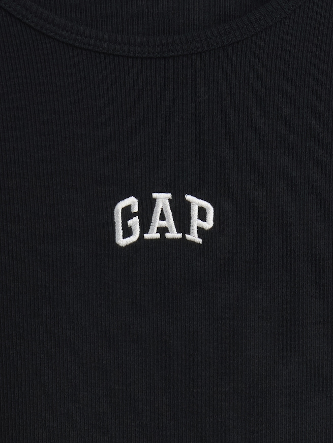 モダン リブ GAPロゴTシャツ-4