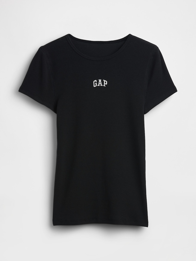 モダン リブ GAPロゴTシャツ-5