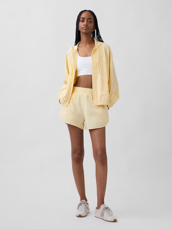 GapFit テック ハイライズ ランニング ショートパンツ-0