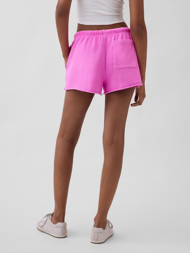 3.5" ヴィンテージソフト フレンチテリー リラックスフィット スウェットショートパンツ-3