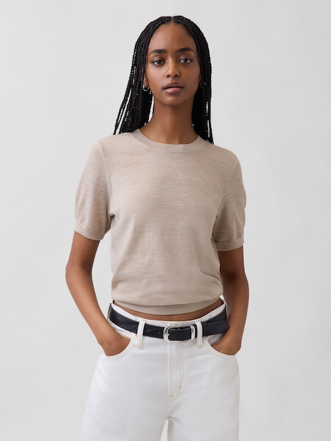 100% Merino Wool Sweater Top