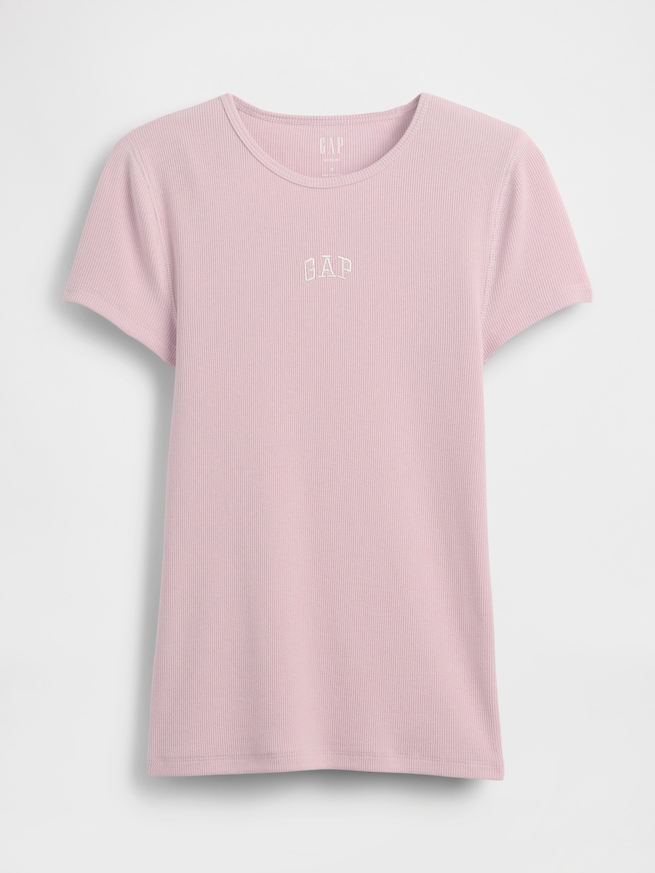 モダン リブ GAPロゴTシャツ-5