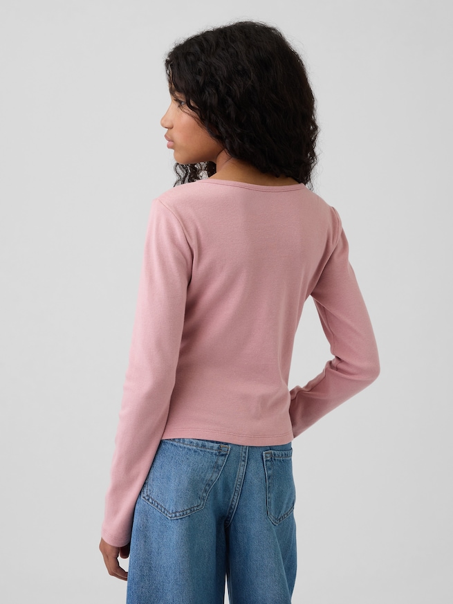 フロントクロス リボンTシャツ-2