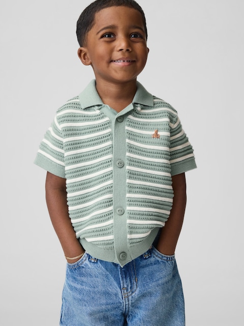 CHEMISE CHANDAIL CABANA POUR BÉBÉ ET TOUT-PETIT