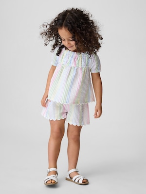 シアサッカー ストライプ コーデセット (幼児・ベビー)