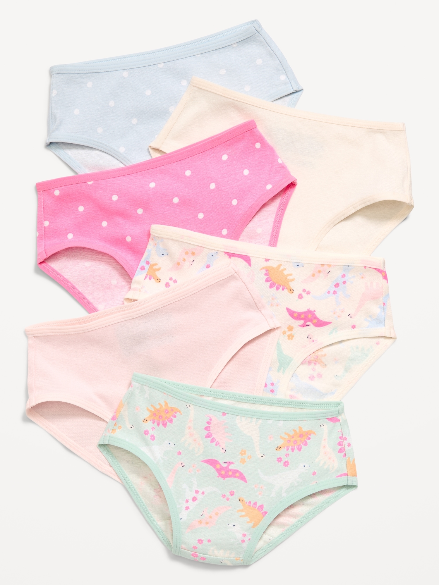 CULOTTE BIKINI POUR TOUTE-PETITE FILLE (PAQUET DE 6)