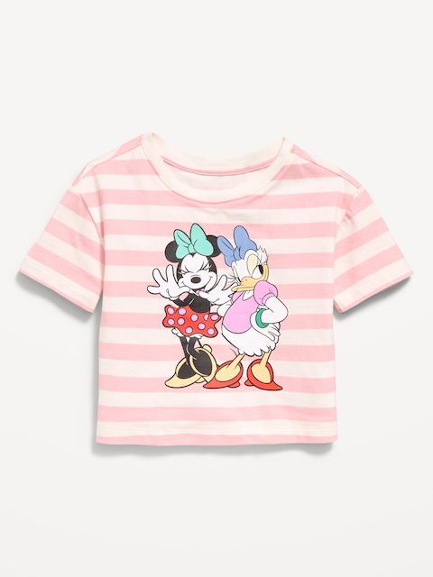 Disney© Minnie Mouse Oversized Graphic T-Shirt for Toddler Girls