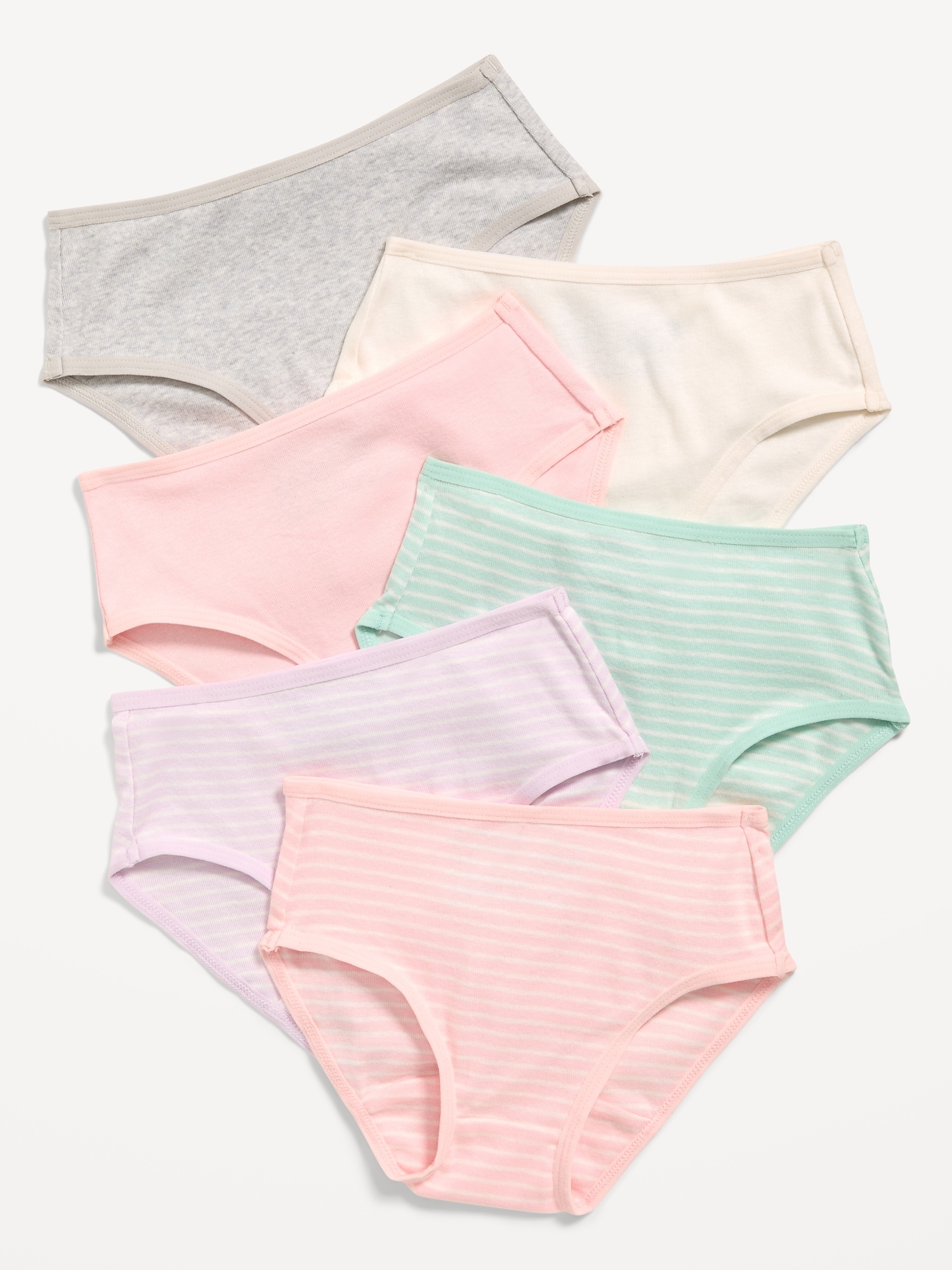 CULOTTE BIKINI POUR TOUTE-PETITE FILLE (PAQUET DE 6)