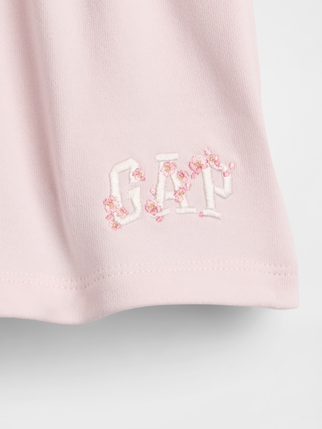 ヴィンテージソフト フレンチテリー SAKURA GAPロゴ スウェットショートパンツ (キッズ)-4