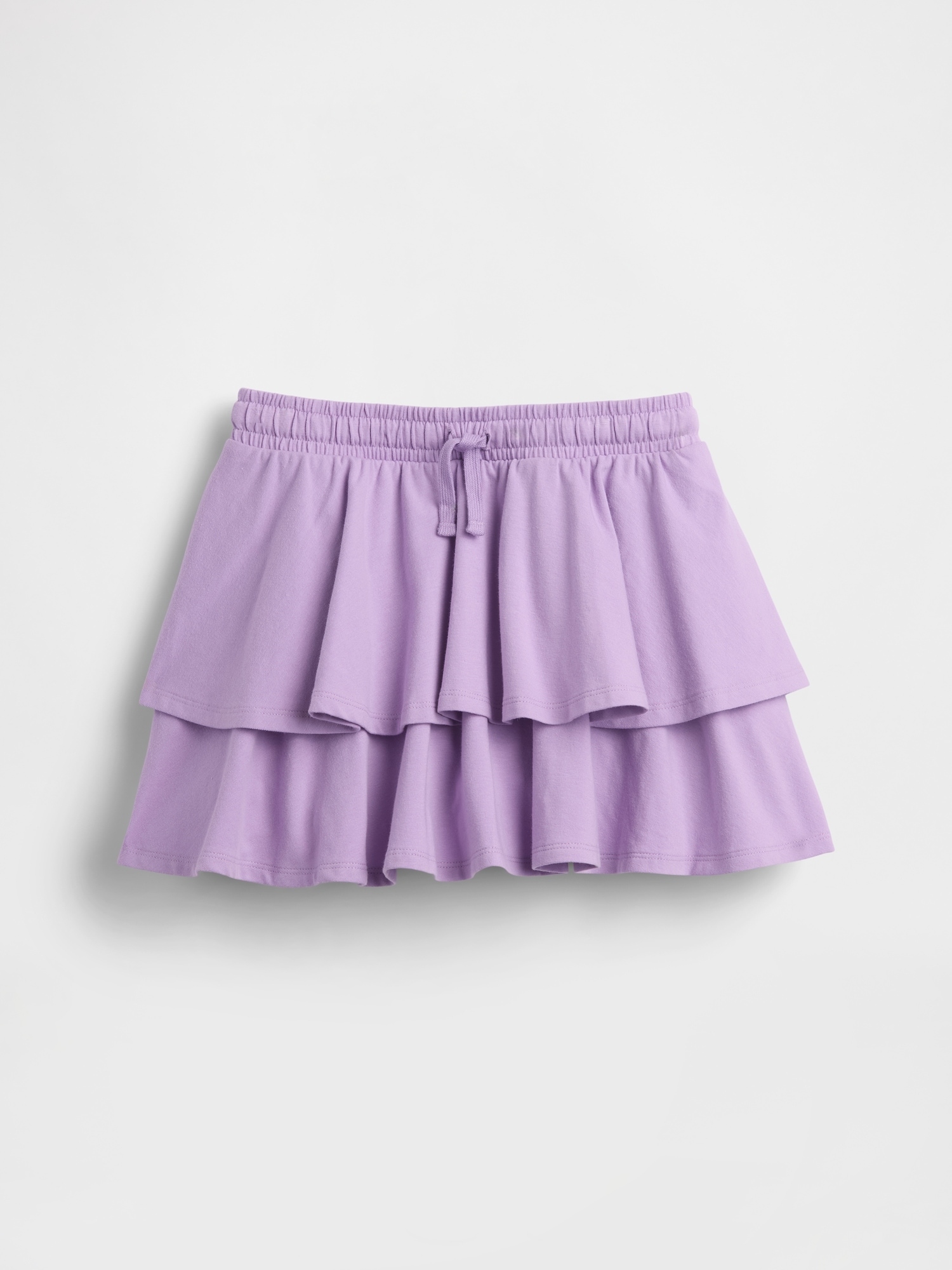 イージーウエスト ティアード ミニスカート・スコート (キッズ)-1