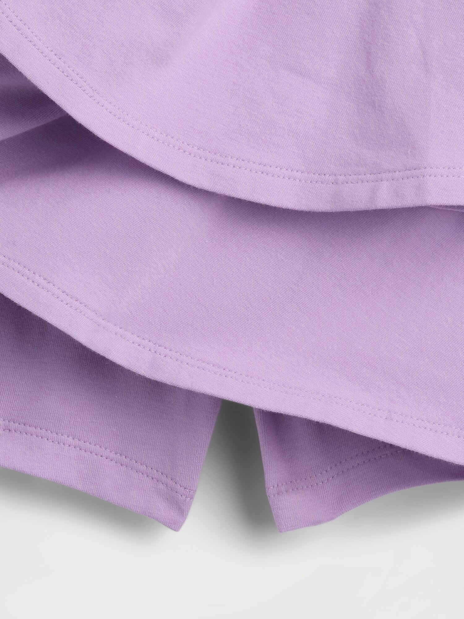 イージーウエスト ティアード ミニスカート・スコート (キッズ)-3