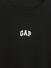 オーガニックコットン ヴィンテージソフト アスレチック GAPロゴ チュニックTシャツ-4