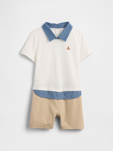 Baby Brannan Bear Romper