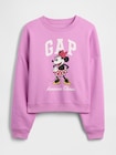 Gap &times; ディズニー ミニーマウス オーバーサイズ GAPロゴ スウェットシャツ-3