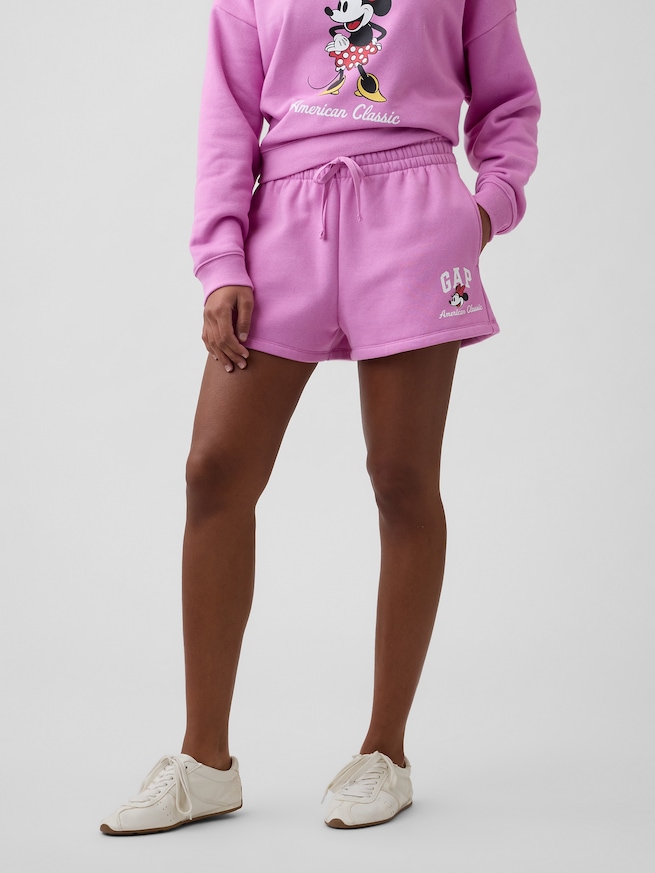 Gap &times; ディズニー ミニーマウス GAPロゴ ショートパンツ-2