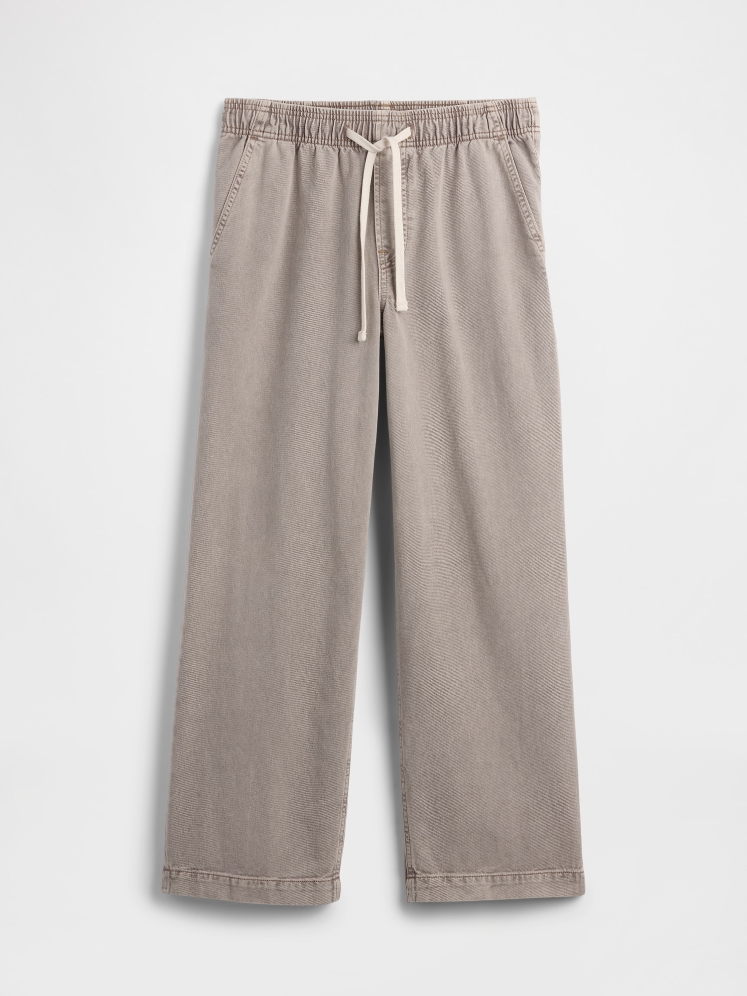 ハイライズ プルオン ワイドデニム-3