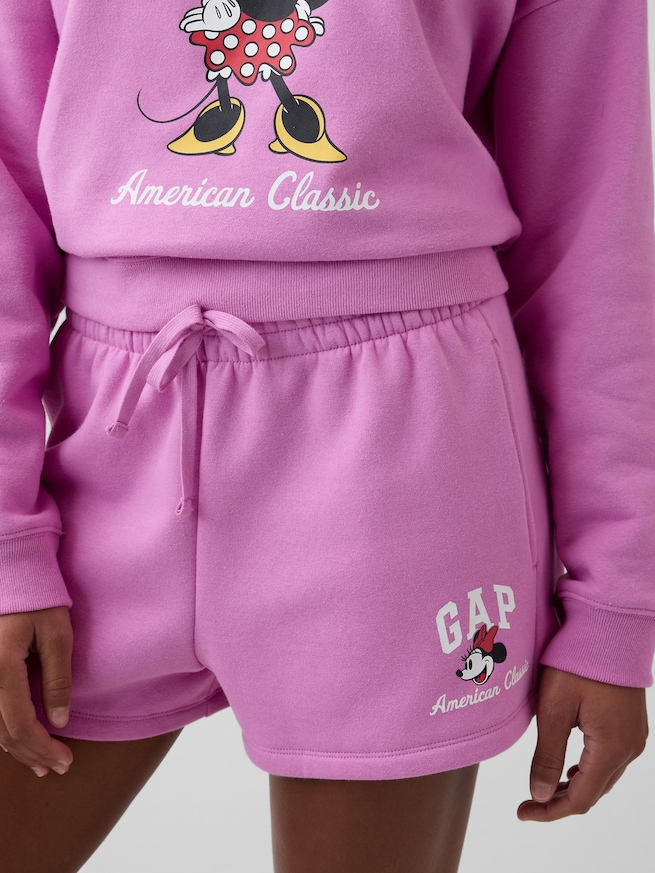 Gap &times; ディズニー ミニーマウス GAPロゴ ショートパンツ-4