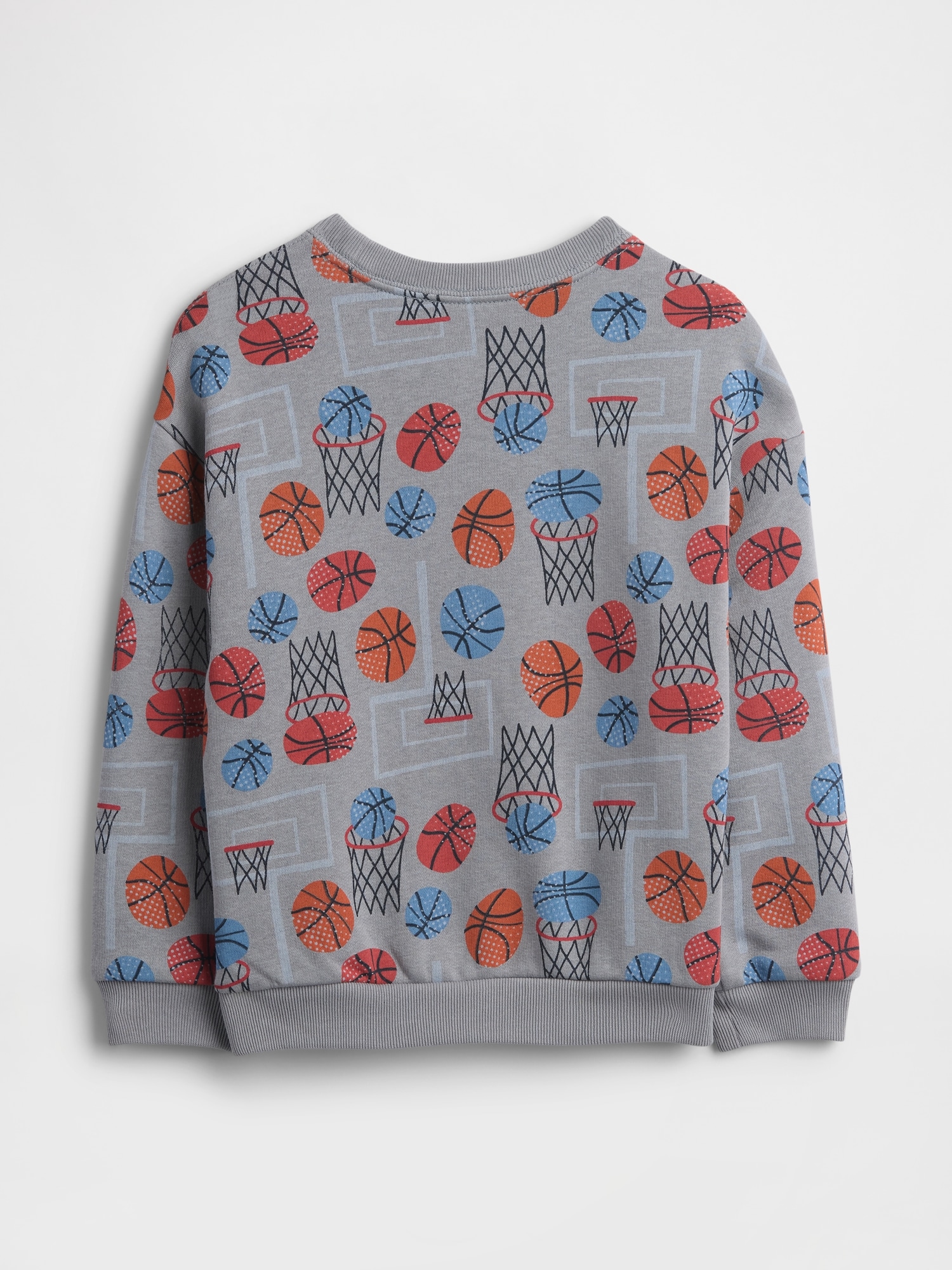 babyGap リラックスフィット クルーネック スウェットシャツ-1